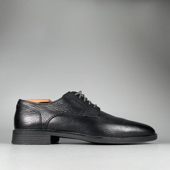 Cole Haan Nelson Plain Ox II Men 8.5M Black Pebbled Leather Plain Toe Dress Shoe main image 7